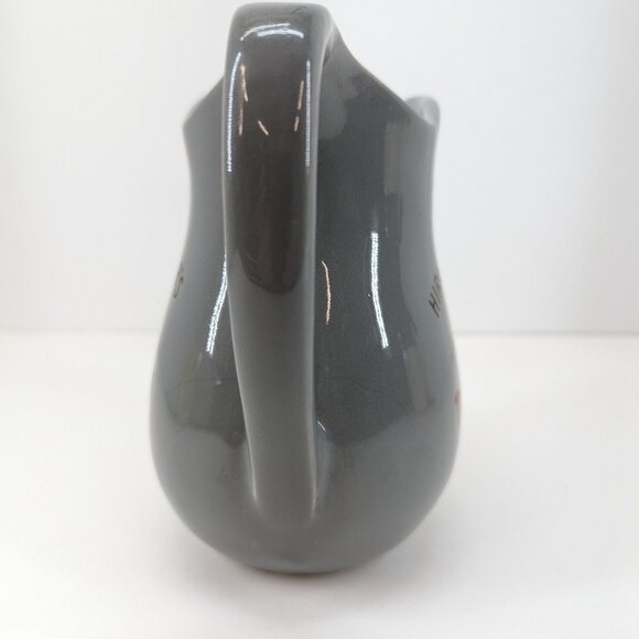 Hiram Walker's Ten High A True Bourbon Gray Advertising Pub Jug Water Jug - Picture 4 of 6